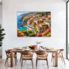 Autumnal Italian Seaside Dining Room Demo