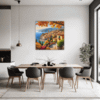 Autumnal Italian Seaside Dining Room Demo