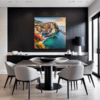 Autumnal Italian Seaside Dining Room Demo