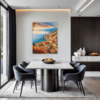 Autumnal Italian Seaside Dining Room Demo