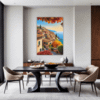 Autumnal Italian Seaside Dining Room Demo