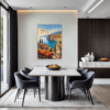 Autumnal Italian Seaside Dining Room Demo
