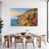 Autumnal Italian Seaside Dining Room Demo