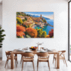Autumnal Italian Seaside Dining Room Demo