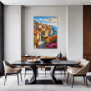 Autumnal Italian Seaside Dining Room Demo