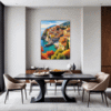 Autumnal Italian Seaside Dining Room Demo