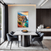Autumnal Italian Seaside Dining Room Demo
