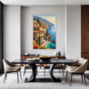 Autumnal Italian Seaside Dining Room Demo