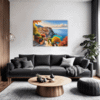 Autumnal Italian Seaside Living Room Demo