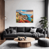 Autumnal Italian Seaside Living Room Demo