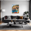 Autumnal Italian Seaside Living Room Demo