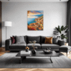 Autumnal Italian Seaside Living Room Demo
