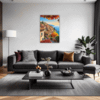 Autumnal Italian Seaside Living Room Demo