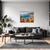 Autumnal Italian Seaside Living Room Demo