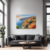 Autumnal Italian Seaside Living Room Demo