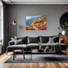 Autumnal Italian Seaside Living Room Demo