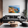 Autumnal Italian Seaside Living Room Demo