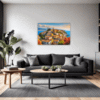 Autumnal Italian Seaside Living Room Demo