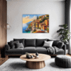Autumnal Italian Seaside Living Room Demo