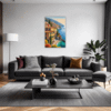 Autumnal Italian Seaside Living Room Demo