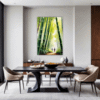 Bamboo Grove View Dining Room Demo