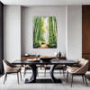 Bamboo Grove View Dining Room Demo