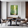 Bamboo Grove View Dining Room Demo