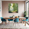 Bamboo Grove View Dining Room Demo