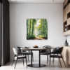 Bamboo Grove View Dining Room Demo