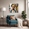 Bandana Gangsta Girl Living Room Demo