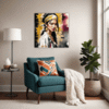 Bandana Gangsta Girl Living Room Demo