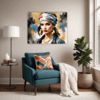 Bandana Gangsta Girl Living Room Demo