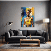 Bandana Gangsta Girl Living Room Demo