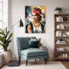 Bandana Gangsta Girl Living Room Demo