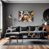Bandana Gangsta Girl Living Room Demo