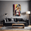 Bandana Gangsta Girl Living Room Demo