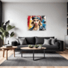 Bandana Gangsta Girl Living Room Demo