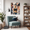 Bandana Gangsta Girl Living Room Demo