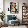 Bandana Gangsta Girl Living Room Demo