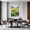 Barley Field Breeze Dining Room Demo