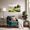 Barley Field Breeze Living Room Demo