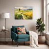 Barley Field Breeze Living Room Demo