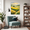 Barley Field Breeze Living Room Demo