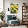 Barley Field Breeze Living Room Demo