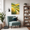 Barley Field Breeze Living Room Demo