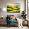 Barley Field Breeze Living Room Demo