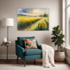 Barley Field Breeze Living Room Demo
