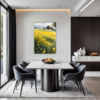 Barn Amidst Yellow Fields Dining Room Demo