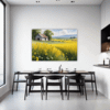 Barn Amidst Yellow Fields Dining Room Demo