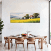Barn Amidst Yellow Fields Dining Room Demo